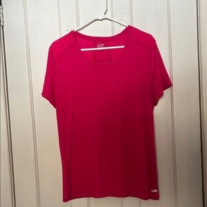 Champion Bright Pink Short Sleeve Tee